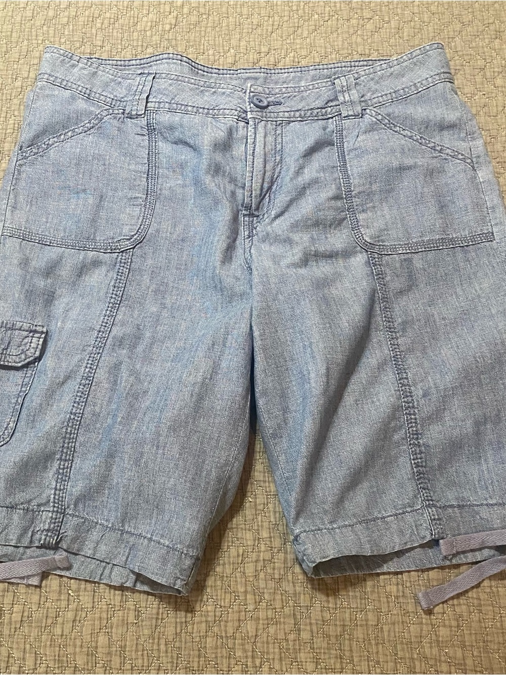 St. John's Bay Cargo Denim Shorts